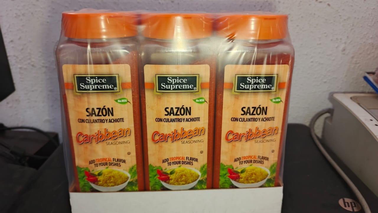 Spice supreme carribean Sazon 510g x12