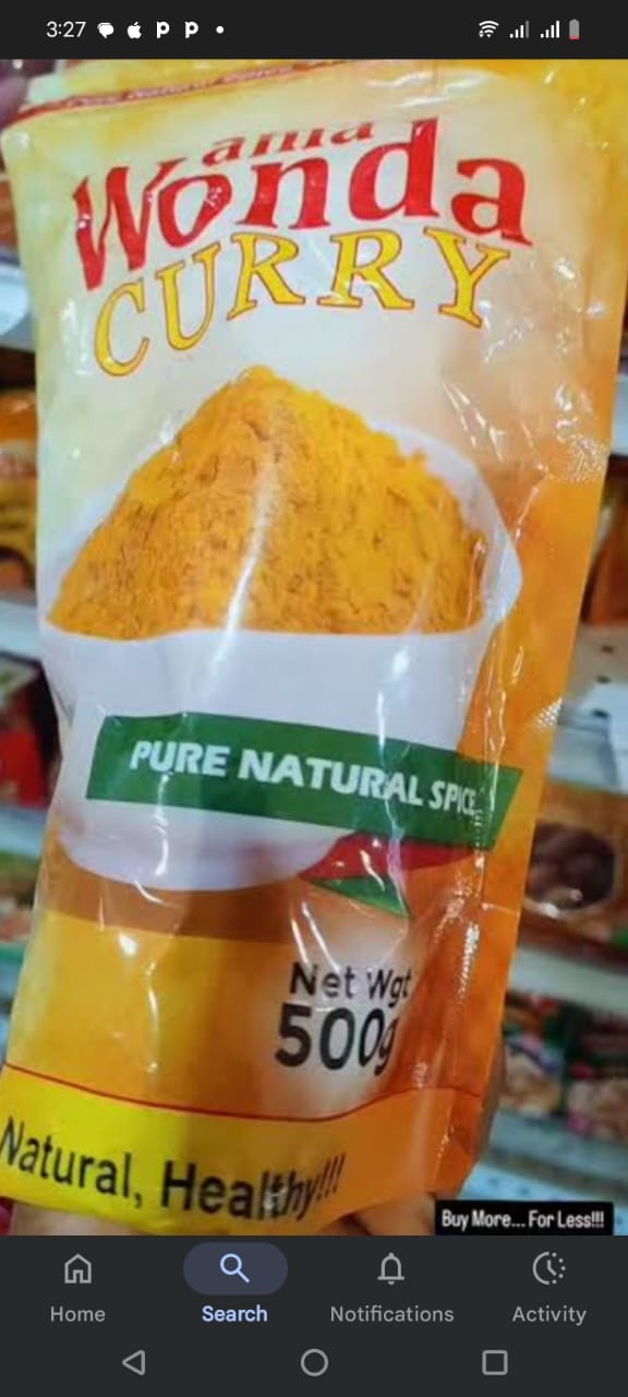Ama Wonder Curry Pure Natural Spice 500g